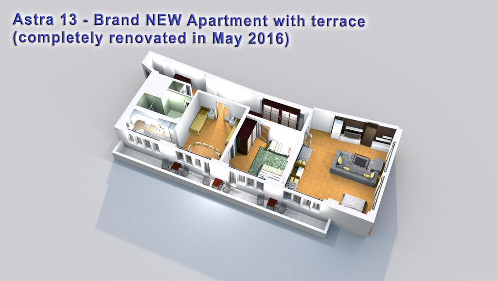 Astra 3 - Large Apartment With Terrace ปราก ภายนอก รูปภาพ